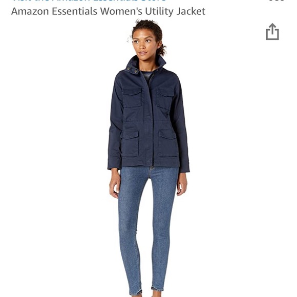 Amazon Essentials Women's Utility Jacket - Picture 3 of 6